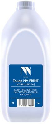 Тонер NV PRINT NV-HP LJ 1010 (1кг) для LaserJet 1100/5L/6L/1000/1200/1300/1000W/1150/1200/M1005/1010/1012/1015/1020/1022/M1319/3390/3392/Canon MF3240/MF4150/LBP2900/LBP-800/L60/L90/FAX-L200/LBP-1210 (Китай)