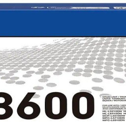 Фотобарабан Brother Drum Unit Pack DR-3600 (black), 75000 стр.