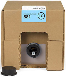 Картридж HP 881 (light cyan), 5 л