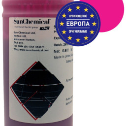 Чернила экосольвентные Sun Chemical (Сан Кемикэл) Streamline WNL ESL2 (magenta), 1 л