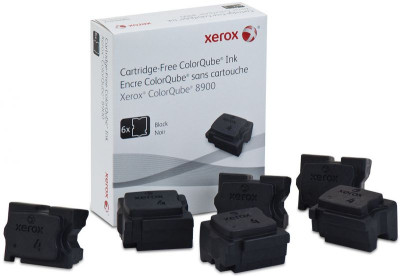 Чернила Xerox ColorQube 8900 комплект (black), 6 x 3000 стр.