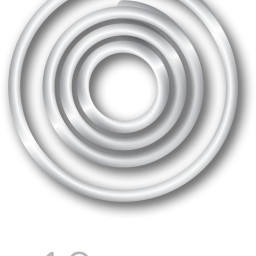 Кольца для переплета OPUS O.easyRing, 10 мм, прозрачные, 600 шт.