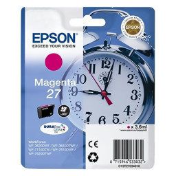 Картридж Epson DURABrite Ultra T2703 Singlepack (magenta), 3,6 мл (C13T27034022, C13T27034020)