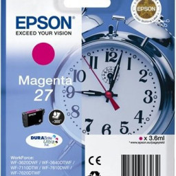Картридж Epson DURABrite Ultra T2703 Singlepack (magenta), 3,6 мл (C13T27034022, C13T27034020)