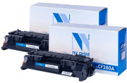 Картридж NVP совместимый NV-CF280A-SET2 для HP LaserJet Pro 400 MFP M425dn/ 400 MFP M425dw/ 400 M401dne/ 400 M401a/ 400 M401d/ 400 M401dn/ 400 M401dw (2700k) (2 шт)