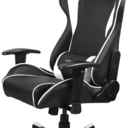 Игровое кресло DXRacer Formula OH/FE08/NW (чёрно-белый)