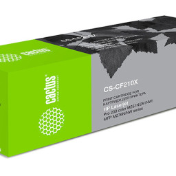 Картридж лазерный Cactus CS-CF210X черный (2400 стр.) для HP LJ Pro M251/M276
