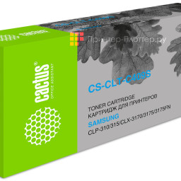 Картридж лазерный Cactus CS-CLT-C409S голубой (1000стр.) для Samsung CLP-310/315/CLX-3170/3175/3175FN