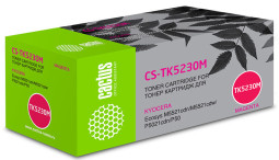 Картридж лазерный Cactus CS-TK5230M пурпурный (2600 стр.) для Kyocera Ecosys M5521cdn/M5521cdw/P5021cdn/P5021cdw