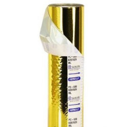 Фольга тонерочувствительная рулонная TPS, золотая матовая (G04), 12 мкм, 210мм x 120м