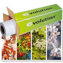 Пленка Техноэволаб Evolution Photo Glossy Self-Adhesive Vinyl, самоклеящаяся, глянцевая, 260 мкм, 1370 мм, 30 м