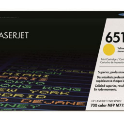 Тонер-картридж HP 651A (yellow), 16000 стр