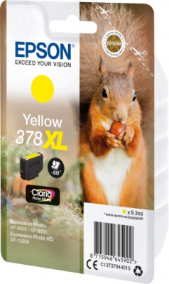 Картридж Epson Claria Photo HD Ink 378 (yellow), 9,3 мл