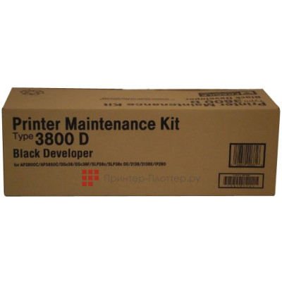 Фотобарабан Ricoh Developer Unit Type 3800D (black)