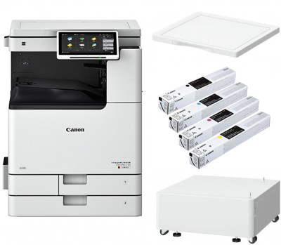 МФУ Canon imageRUNNER ADVANCE DX C3922i компл. (осн. блок, крышка Cover-Y3, тумба Type-S3, тонер C-EXV64)