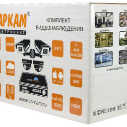 Готовый комплект видеонаблюдения КАРКАМ ВИДЕОКИТ-6