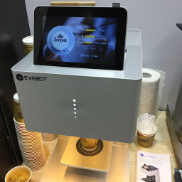 Кофе-принтер Evebot Fantasia Pro (серебристый)