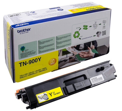 Тонер-картридж Brother TN-900Y (yellow), 2 шт. x 6000 стр. (PP031380)