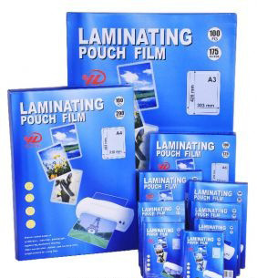 Пленка для ламинирования пакетная Yulong, 426 х 600 мм, 100 мкм, глянцевая, 100 шт.