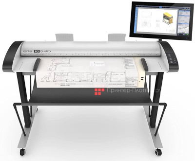 Сканер широкоформатный Contex IQ Quattro 4490 ScanStation PRO (низкая стойка)
