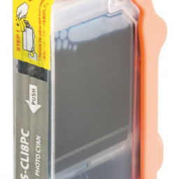 Картридж струйный Cactus CS-CLI8PC светло-голубой (12мл) для Canon Pixma iP6600/iP6600d/iP6700/iP6700d/MP960/MP970/PRO 9000