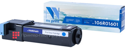 Картридж NVP совместимый NV-106R01601 Cyan для Xerox Phaser 6500 / WorkCentre 6505 (2500k)