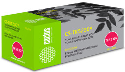 Картридж лазерный Cactus CS-TK5230Y желтый (2600 стр.) для Kyocera Ecosys M5521cdn/M5521cdw/P5021cdn/P5021cdw