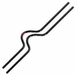 Ригели ДИ, 450 мм, черные, 100 шт.