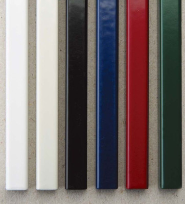 Каналы для переплета OPUS Metalbind, 297 мм, SimpleChannel, 32 мм, черные, 25 шт.