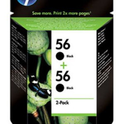 Картридж HP 56 (black) набор, 2 шт x 520 стр