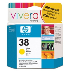 Картридж HP 38 (yellow) 27мл