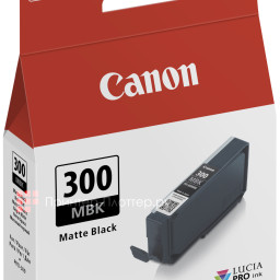 Картридж Canon LUCIA PRO Ink PFI-300 MBK (matte black)