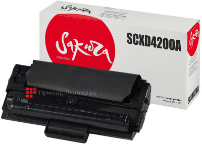 Тонер-картридж SAKURA SCXD4200A для Samsung SCX-4200 (black), 3000 стр. (PP052401)