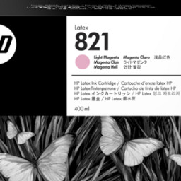 Картридж HP 821 (light magenta), 400 мл