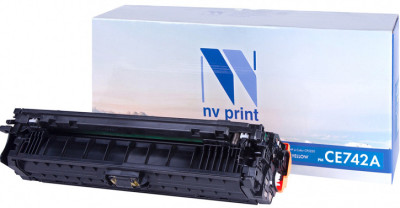 Картридж NVP совместимый NV-CE742A Yellow для HP Color LaserJet CP5225/ CP5225n/ CP5225dn (7300k)