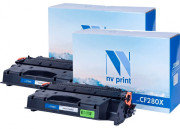 Картридж NVP совместимый NV-CF280X-SET2 для HP LaserJet Pro 400 MFP M425dn/ 400 MFP M425dw/ 400 M401dne/ 400 M401a/ 400 M401d/ 400 M401dn/ 400 M401dw (6900k) (2 шт)