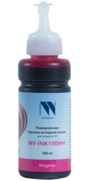 Чернила NV PRINT универсальные на водной основе NV-INK100MH для аппаратов HP, 100 мл, Magenta