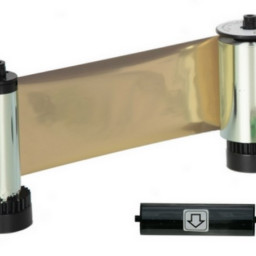 Картридж монохромный (золотой), 1200 карт