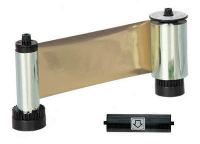 Картридж монохромный (золотой), 1200 карт