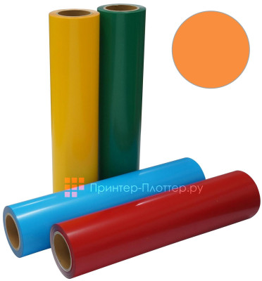 Термопленка Stahls Cad-Cut Sports Film 181, флуоресцентная оранжевая, ширина 500 мм (1 п.м.)