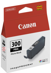 Картридж Canon LUCIA PRO Ink PFI-300 PBK (photo black)