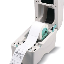 Термотрансферный принтер TSC TTP-225 (белый) LCD, Ethernet, USB-Host