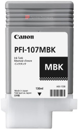 Картридж Canon PFI-107MBK (matte black) 130 мл