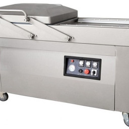 Напольный вакуумный упаковщик HUALIAN HVC-610S/2A (DZ-610/2SA) нержавеющая сталь