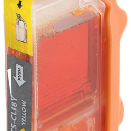 Картридж струйный Cactus CS-CLI8Y желтый (12мл) для Canon Pixma MP470/MP500/MP510/MP520/MP530/MP600/MP800/MP810/MP830/MP970/iP3300/iP3500/iP4200/iP4300/iP5200/iP5300/iP6600D/iP6700D/MX700/MX850/iX4000/iX5000/Pro9000/9000Mark II