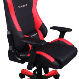 Игровое кресло DXRacer Iron OH/IS11/NR (чёрно-красный)