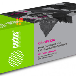 Картридж лазерный Cactus CS-CF213A пурпурный (1800 стр.) для HP LJ Pro 200 M251/M276