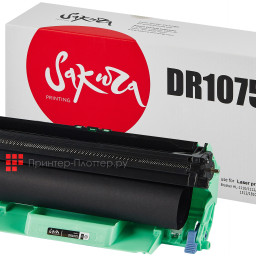 Фотобарабан SAKURA Imaging Drum DR1075 для Brother HL-1110/1112/1510/1512/1810/1815 (black), 12000 стр.