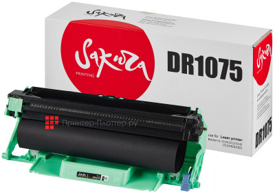 Фотобарабан SAKURA Imaging Drum DR1075 для Brother HL-1110/1112/1510/1512/1810/1815 (black), 12000 стр.