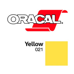 Пленка Oracal 641M F021 (желтый), 75мкм, 1260мм x 50м (4011363113111)